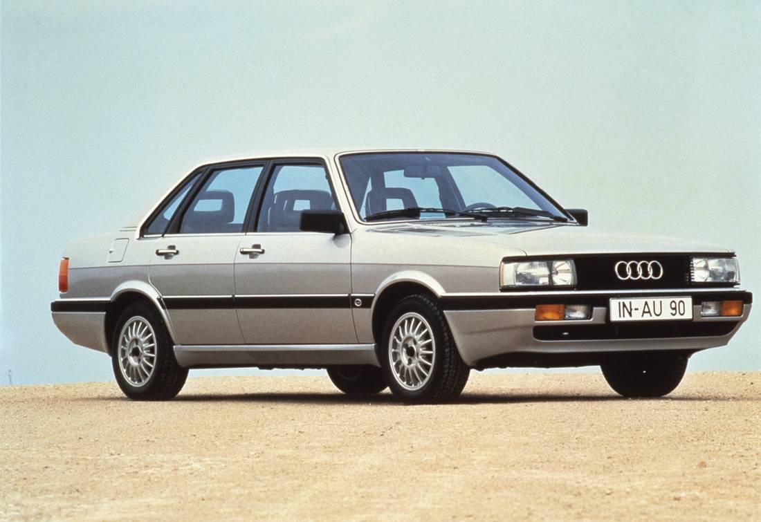 Audi 90 (80) B3 (1987-1991) – schematy bezpieczników i przekaźników