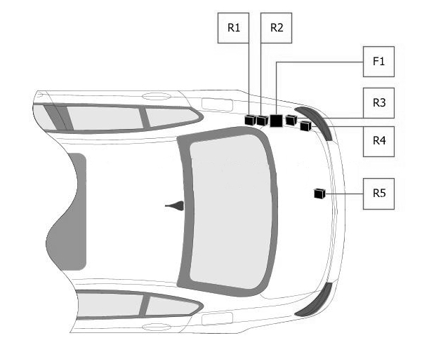 BMW 6 F06-F12-F13 (2011-2018) - schematy bezpieczników i przekaźników
