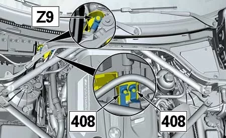 BMW X6 (G06 F96) (2019-2022) - schematy bezpieczników i przekaźników
