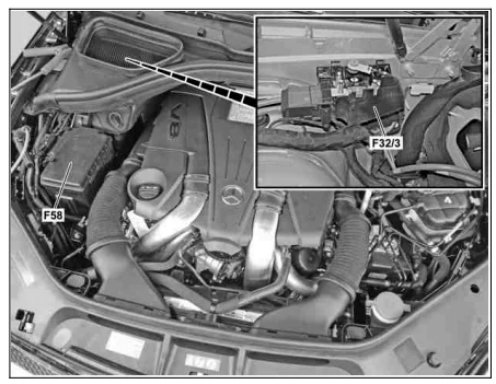 Mercedes-Benz Klasa M i ML W166 (2012-2020) - schematy bezpieczników i przekaźników