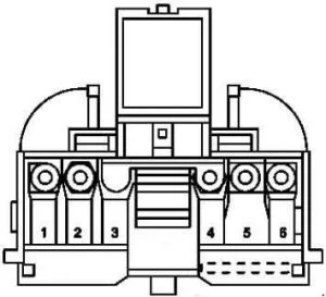 Mercedes-Benz SLK R171 (2004-2011) - schematy bezpieczników i przekaźników