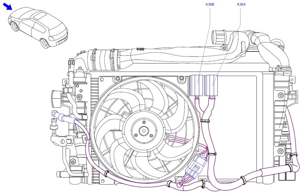 Opel Astra H (2004-2009) - schematy bezpieczników i przekaźników