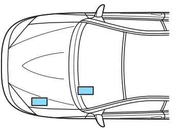 Ford Cougar (1999-2002) - schematy bezpieczników i przekaźników