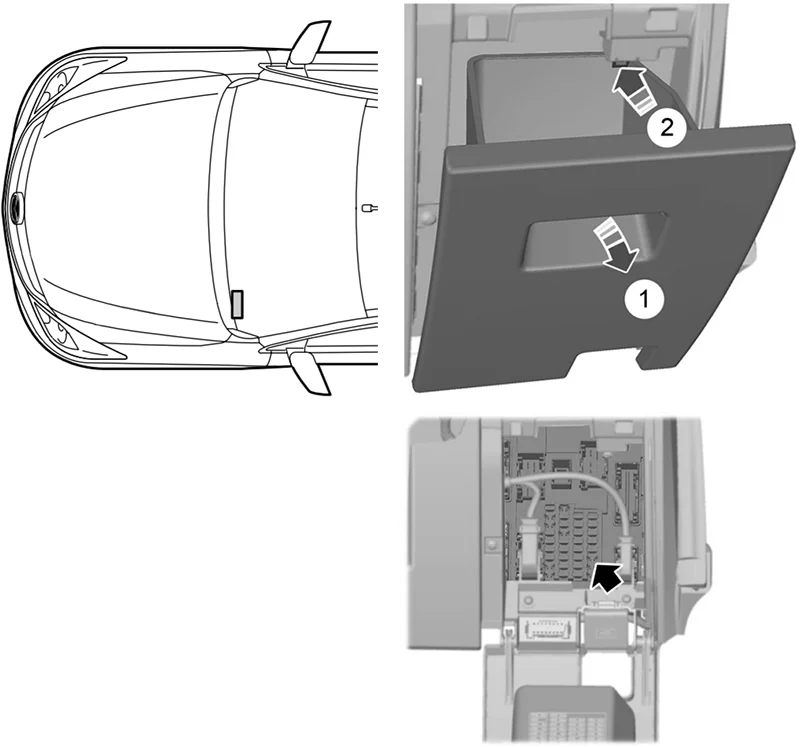 Mazda BT-50 II (2011-2019) - schematy bezpieczników i przekaźników