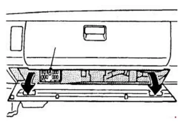 Mazda Titan (1989-2000) - schematy bezpieczników i przekaźników