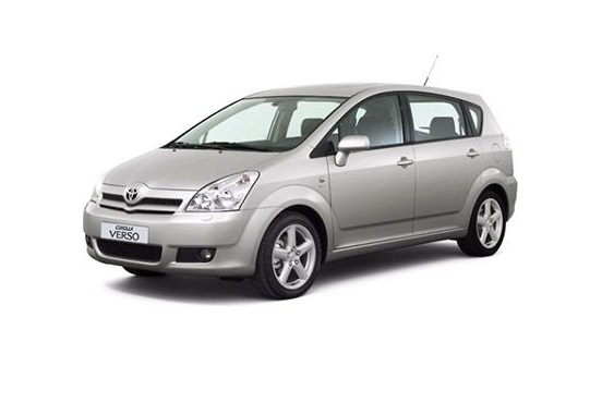 Toyota Corolla Verso AR10 (2004-2009) – schematy bezpieczników i przekaźników