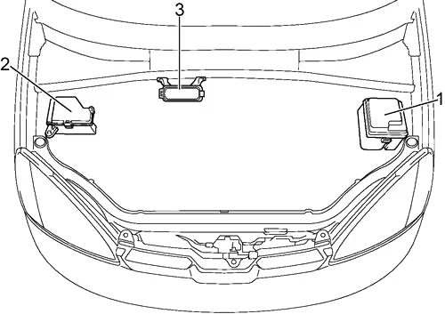 Toyota Prius (NHW11) (2000-2003) - schematy bezpieczników i przekaźników
