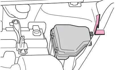 Toyota Verso-S (2010-2017) - schematy bezpieczników i przekaźników