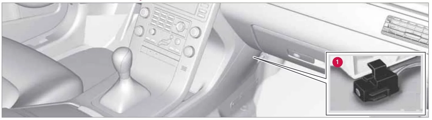 Volvo S80 (2010) - schematy bezpieczników i przekaźników