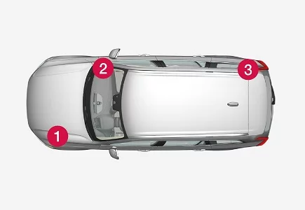 Volvo XC60 (2020-2022) - schematy bezpieczników i przekaźników