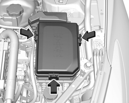 Chevrolet Cruze J400 (2016-2020) - schematy bezpieczników i przekaźników