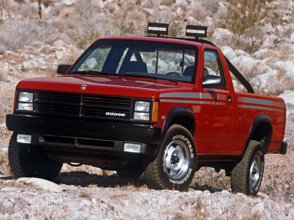 Dodge Dakota I (1987-1990) – schematy bezpieczników i przekaźników