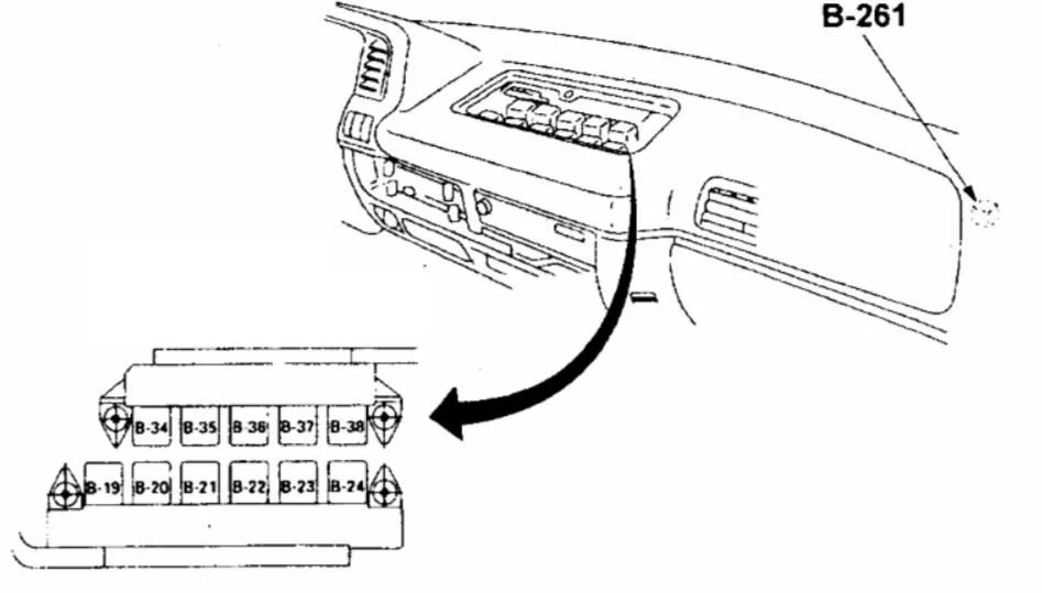 Isuzu N-Series (1989-2020) - schematy bezpieczników i przekaźników