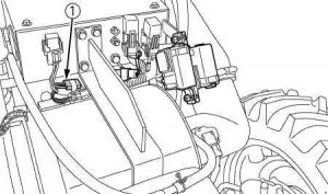 Kubota M100GX, M110GX, M126GX, M135GX - schematy bezpieczników i przekaźników
