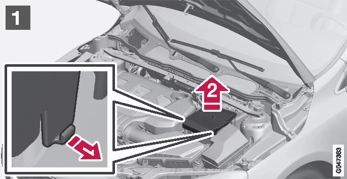 Volvo V40 (2015) - schematy bezpieczników i przekaźników