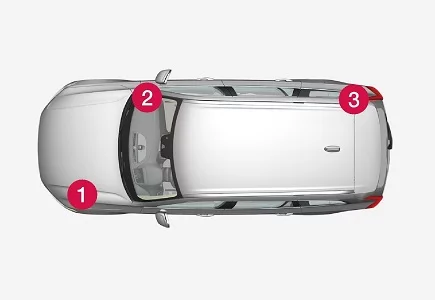 Volvo XC90 (2020) - schematy bezpieczników i przekaźników