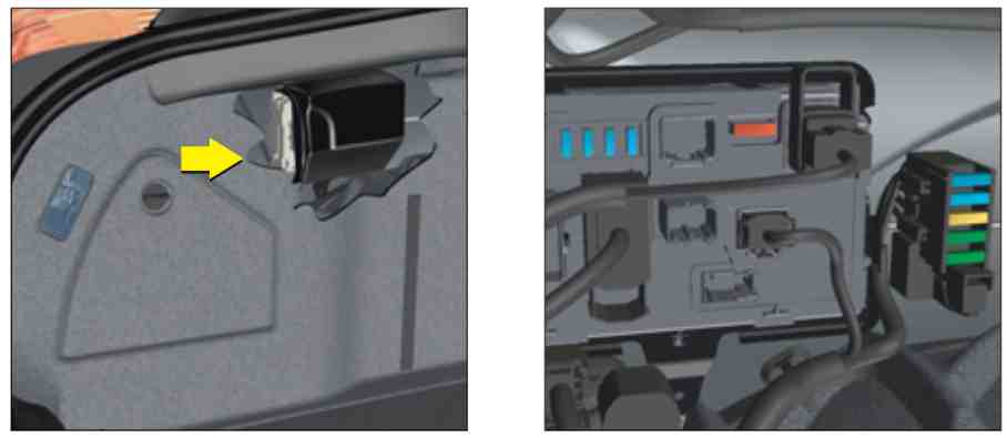 Citroën C6 (2006-2012) - schematy bezpieczników i przekaźników