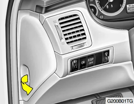 Hyundai Azera TG i Grandeur (2005-2010) - schematy bezpieczników i przekaźników