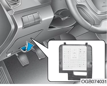 Hyundai i20 (2020) - schematy bezpieczników i przekaźników