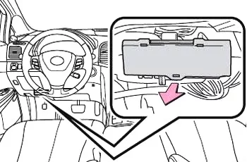Toyota Venza (2008-2017) - schematy bezpieczników i przekaźników
