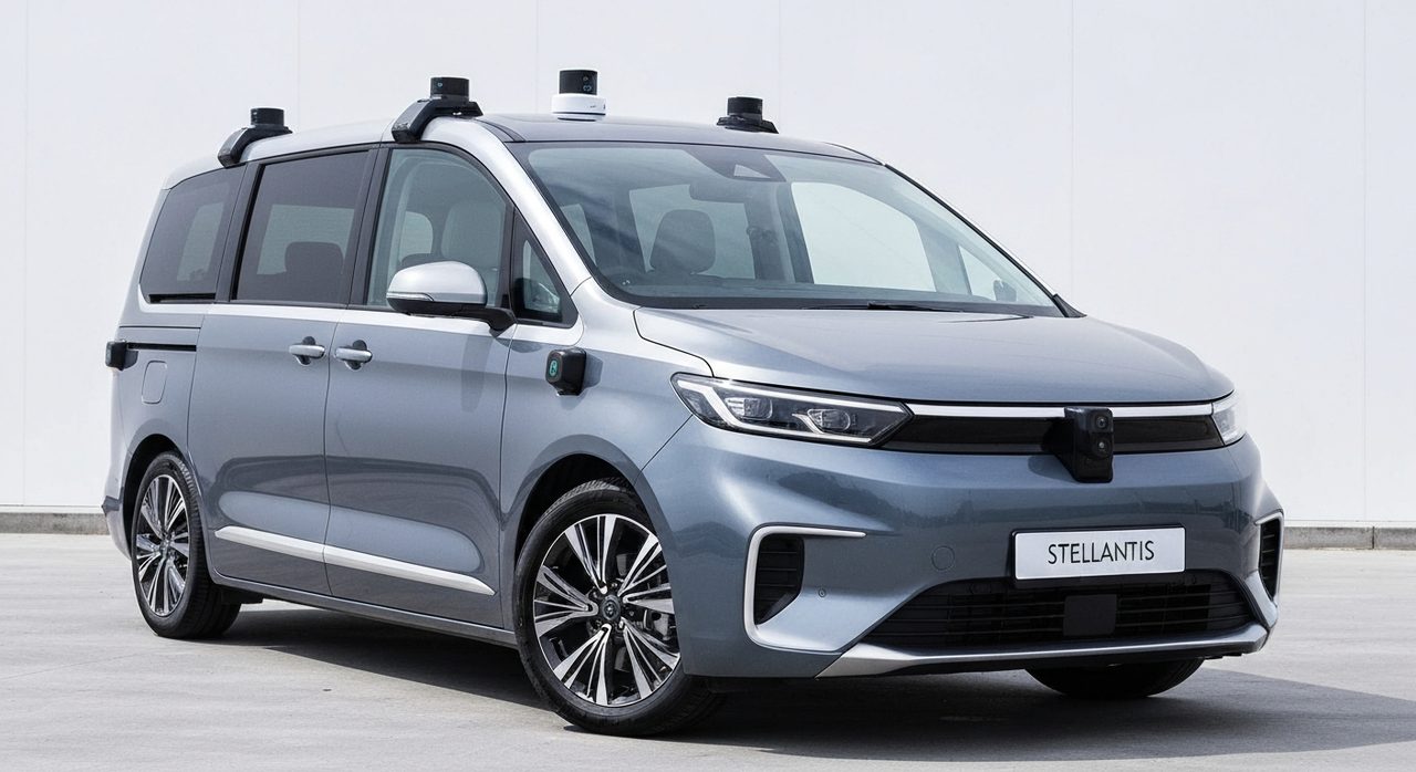 Autonomiczne robotaxi Ubera: Stellantis dostarczy minivany z technologią L4