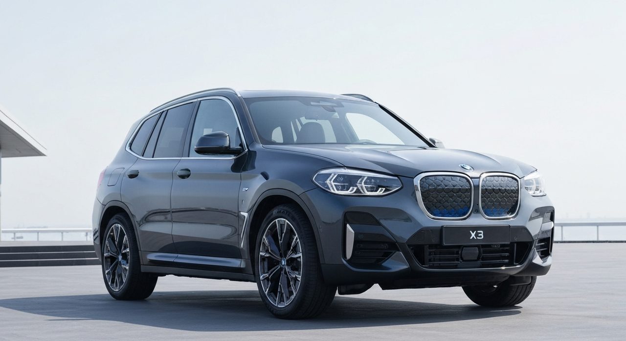 BMW iX3 z zasięgiem 637 km i pakiet Black dla serii 3 i 4 na lato