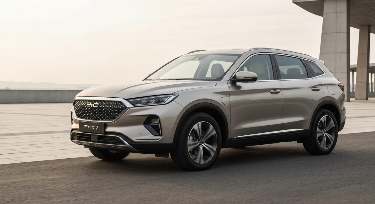 BYD Ti7: Siedmioosobowy SUV rzuci wyzwanie Land Roverowi w 2026