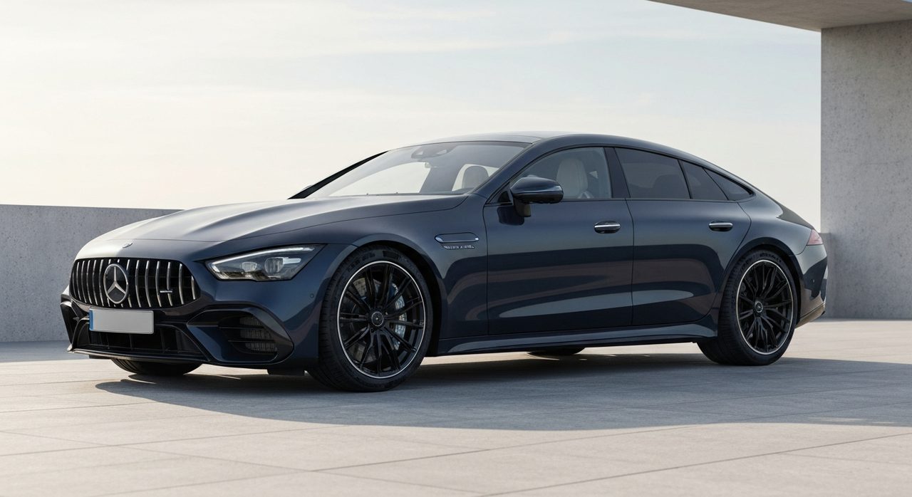 Elektryczny Mercedes-AMG GT z rykiem V8 i mocą 1153 KM
