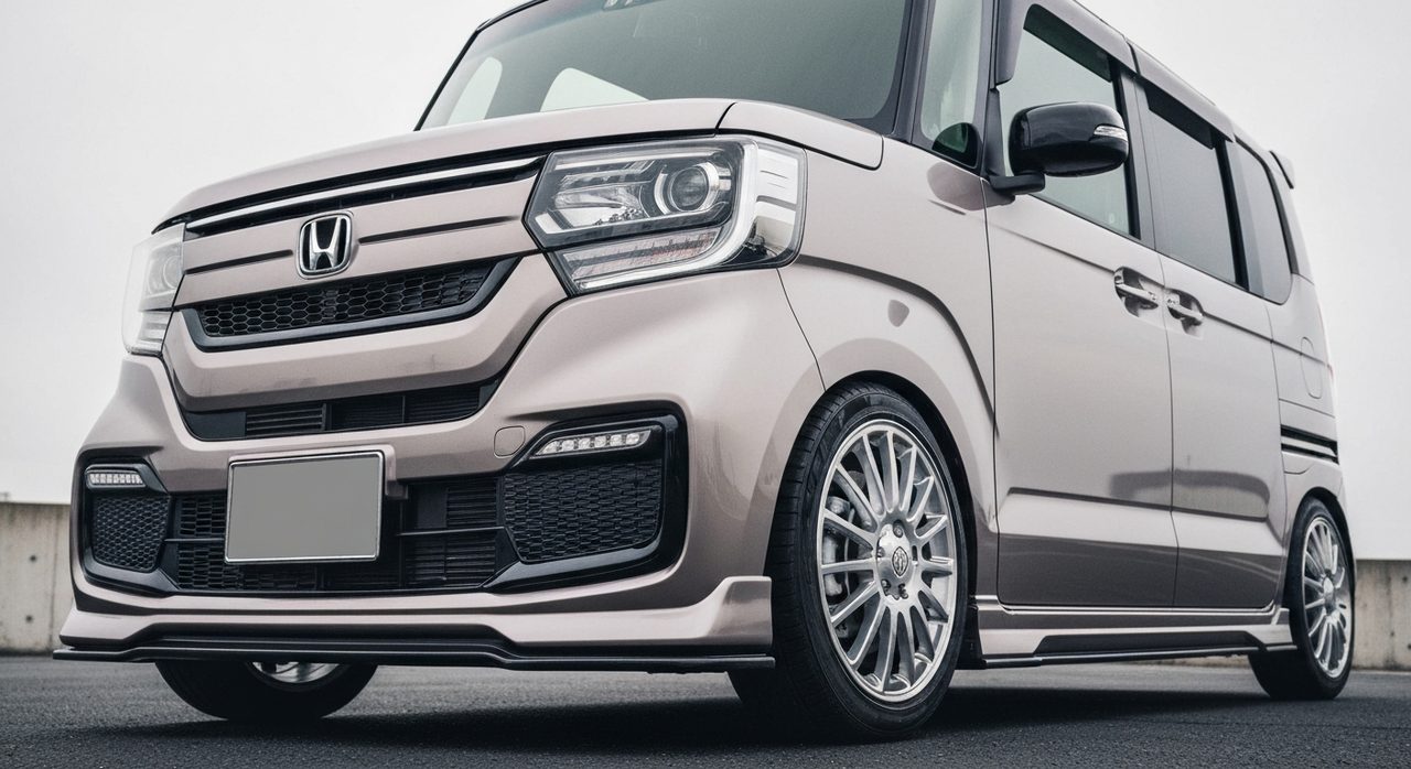 Honda N-Box Custom: sportowy pakiet w stylu Type R i elastyczne felgi