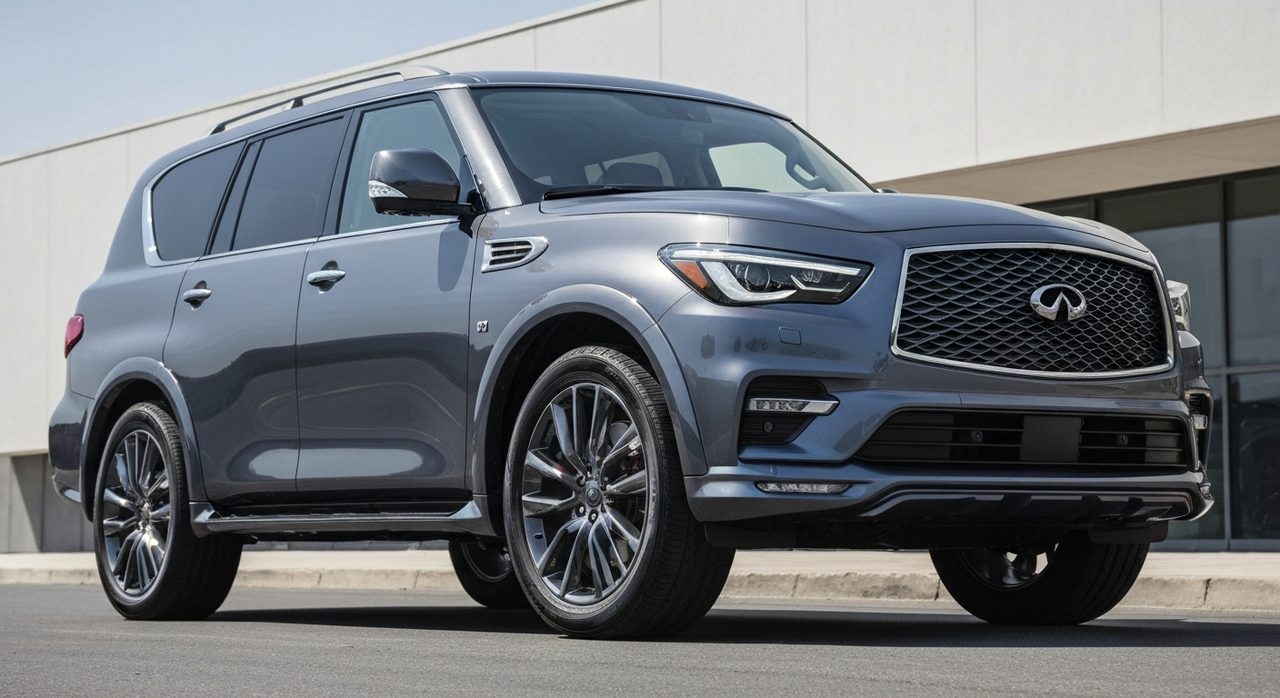 Infiniti QX80 Red Sport opóźnione. 600 KM to za mało na AMG i M