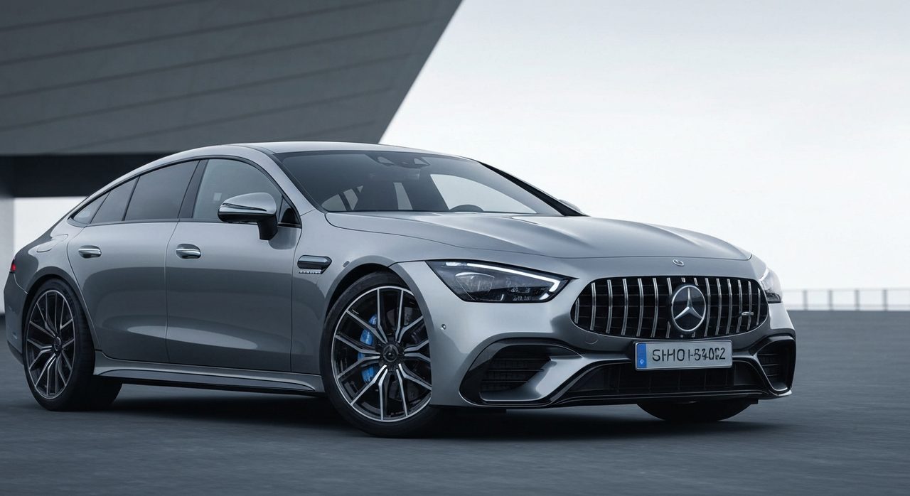 Mercedes-AMG GT 4-Door: Elektryczny sedan rzuca wyzwanie Taycanowi