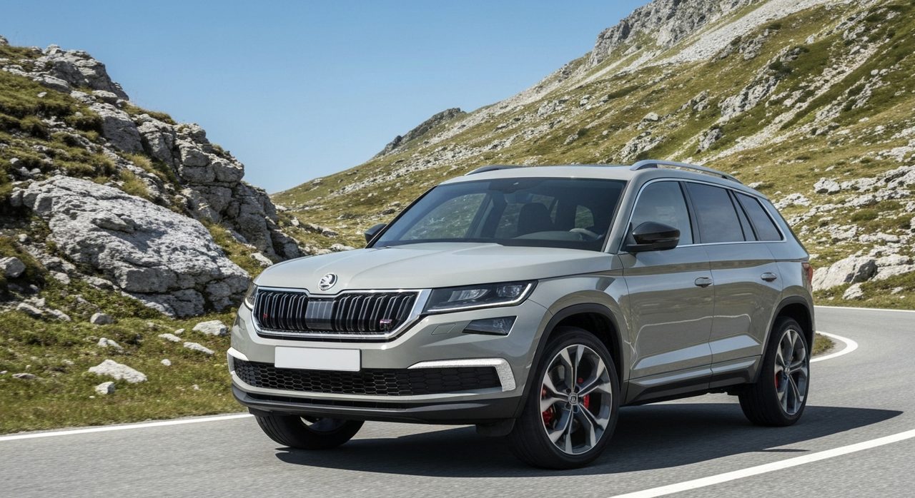 Nowa Skoda Kodiaq po liftingu. Wersja RS ma mieć ponad 300 KM!
