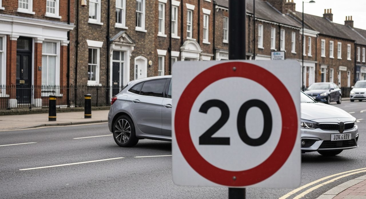 Nowy limit 20 mph w Anglii. Kierowców zasypuje fala mandatów
