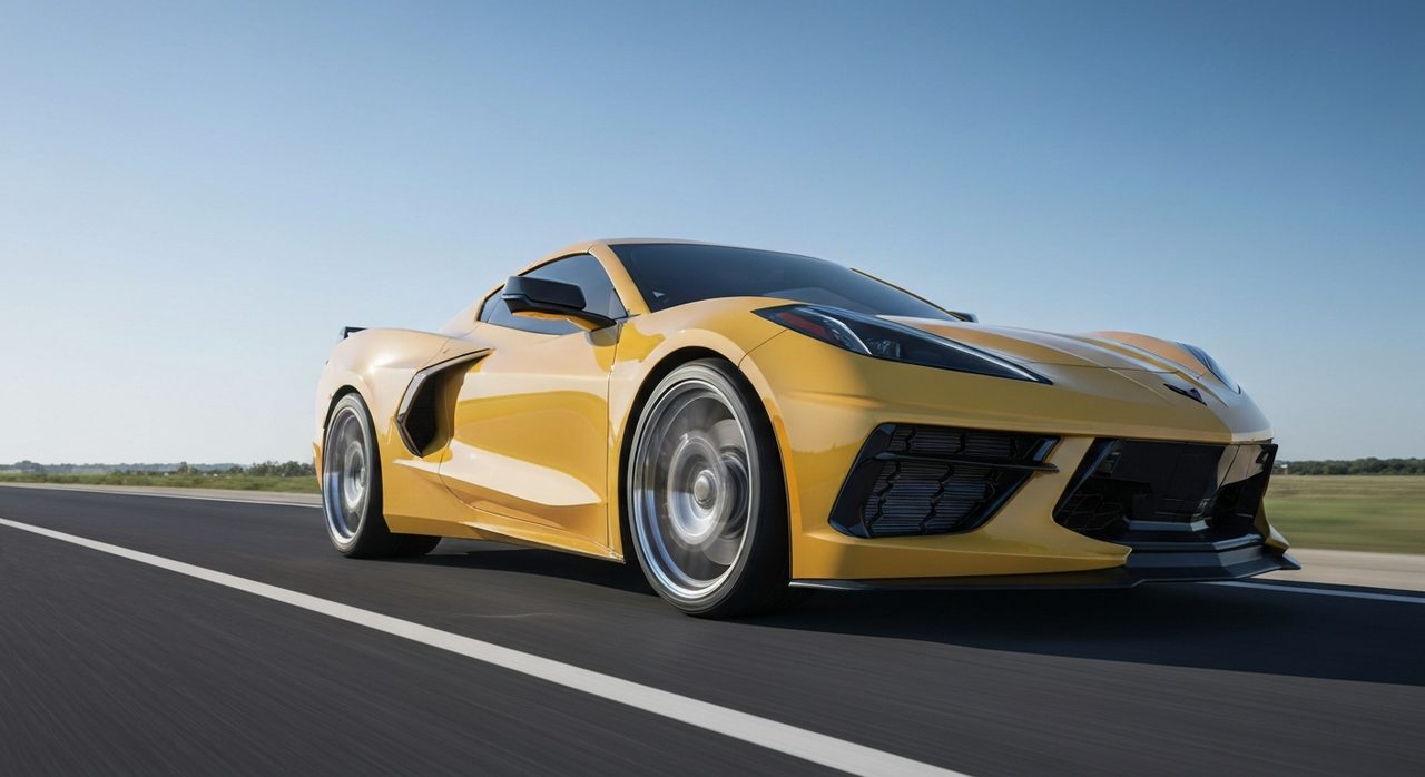 Pierwsza Corvette C8 z silnikiem 8.1L Big Block wyjechała na drogi