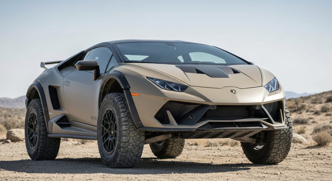 Terenowy Huracán V10 powraca, ale nie od Lamborghini. Ma 800 KM