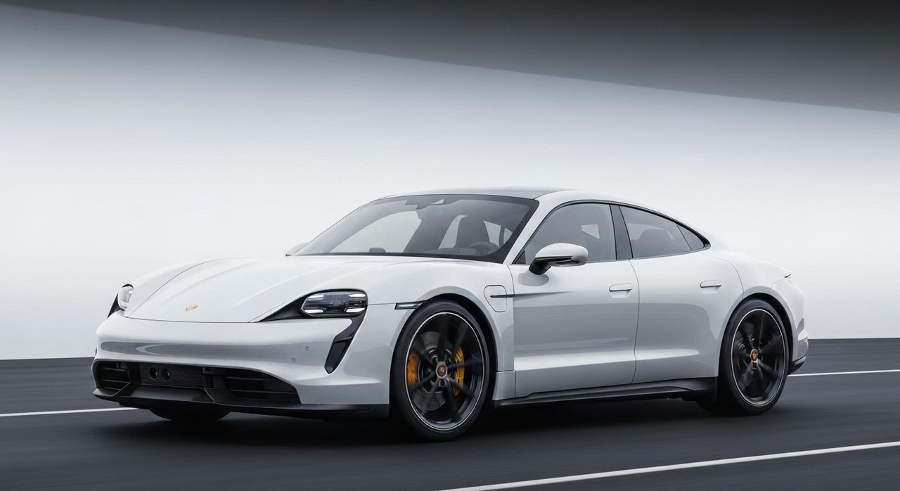 Nowy Taycan 2027: Porsche dodaje wirtualne biegi i większą baterię