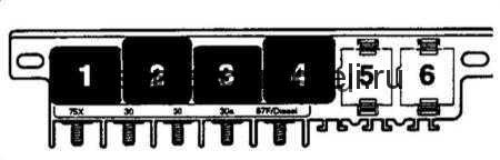 Audi A4 B6 (2001-2005) - schematy bezpieczników i przekaźników