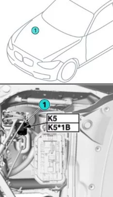 BMW 1 (F20-F21) (2011-2019) - schematy bezpieczników i przekaźników