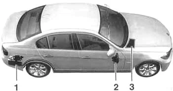 BMW 3 (E90-E91-E92-E93) (2005-2010) - schematy bezpieczników i przekaźników