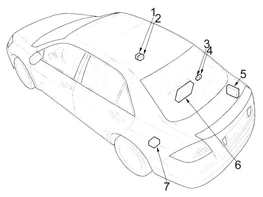 Honda Accord VII (2007) - schematy bezpieczników i przekaźników
