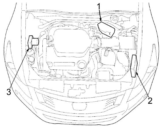 Honda Accord VIII (2008-2012) - schematy bezpieczników i przekaźników