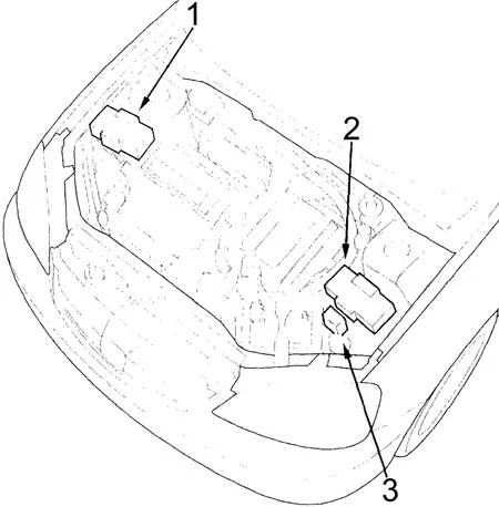 Honda Civic VII (2001-2005) - schematy bezpieczników i przekaźników