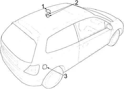 Honda Civic VII (2001-2005) - schematy bezpieczników i przekaźników