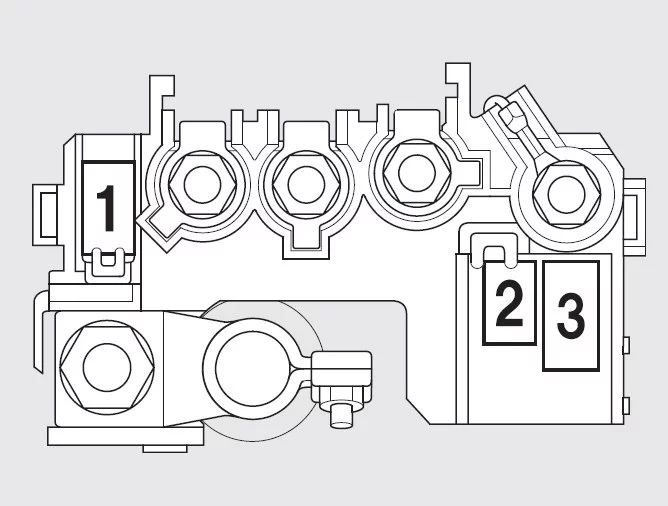 Honda Fit i Jazz III (2009-2014) - schematy bezpieczników i przekaźników