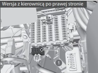 Honda e (2020-2023) - schematy bezpieczników i przekaźników