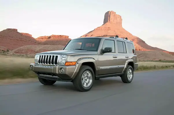 Jeep Commander XK (2006-2010) - schematy bezpieczników i przekaźników