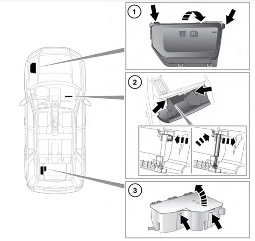 Land Rover Freelander II i LR2 (2006-2014) - schematy bezpieczników i przekaźników