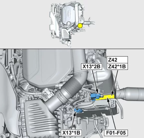 MINI Cooper, Hatch, One, JCW (F55, F56, F57) (2013-2018) - schematy bezpieczników i przekaźników