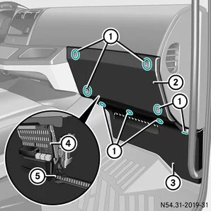 Mercedes-Benz Axor (2015-2023) - schematy bezpieczników i przekaźników