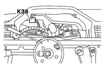 Mercedes-Benz Klasa E W124 (1984-1996) - schematy bezpieczników i przekaźników